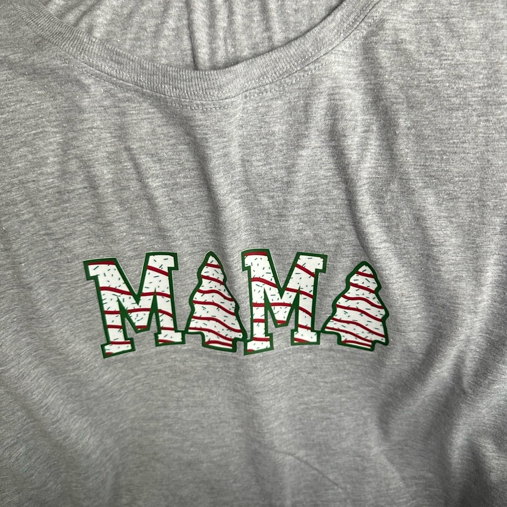Handmade little Debbie’s Mama shirt